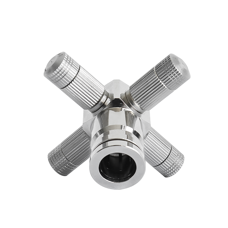 slip lok 3/8" x 10 24t 360 degree 4 hole nozzle cluster