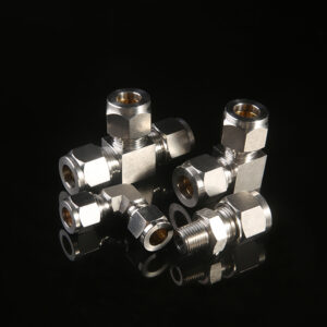 stainless steel 1/4”、3/8” compression fitting