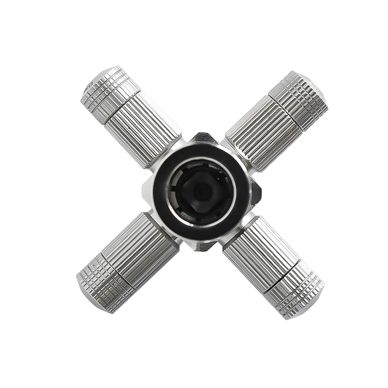 slip lok 3/8" x 10 24t 360 degree 4 hole nozzle cluster