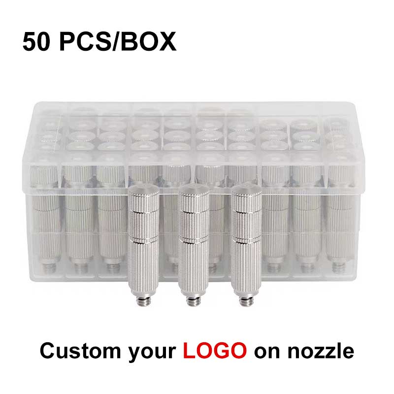 full statinless steel misting nozzle with filter