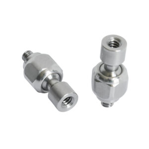nickel plated brass nozzle swivel